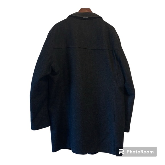 Bugatti | Men’s XL Dress Coat | Charcoal Grey with Thermore Technology - Picture 2 of 8